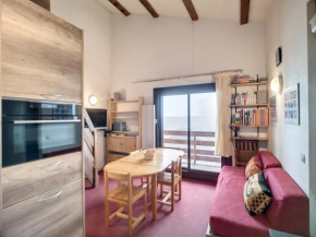Les Menuires - 2 pièces + mezzanine 6 pers, ski aux pieds, balcon, Wifi, ascenseur, parking gratuit - FR-1-178-93